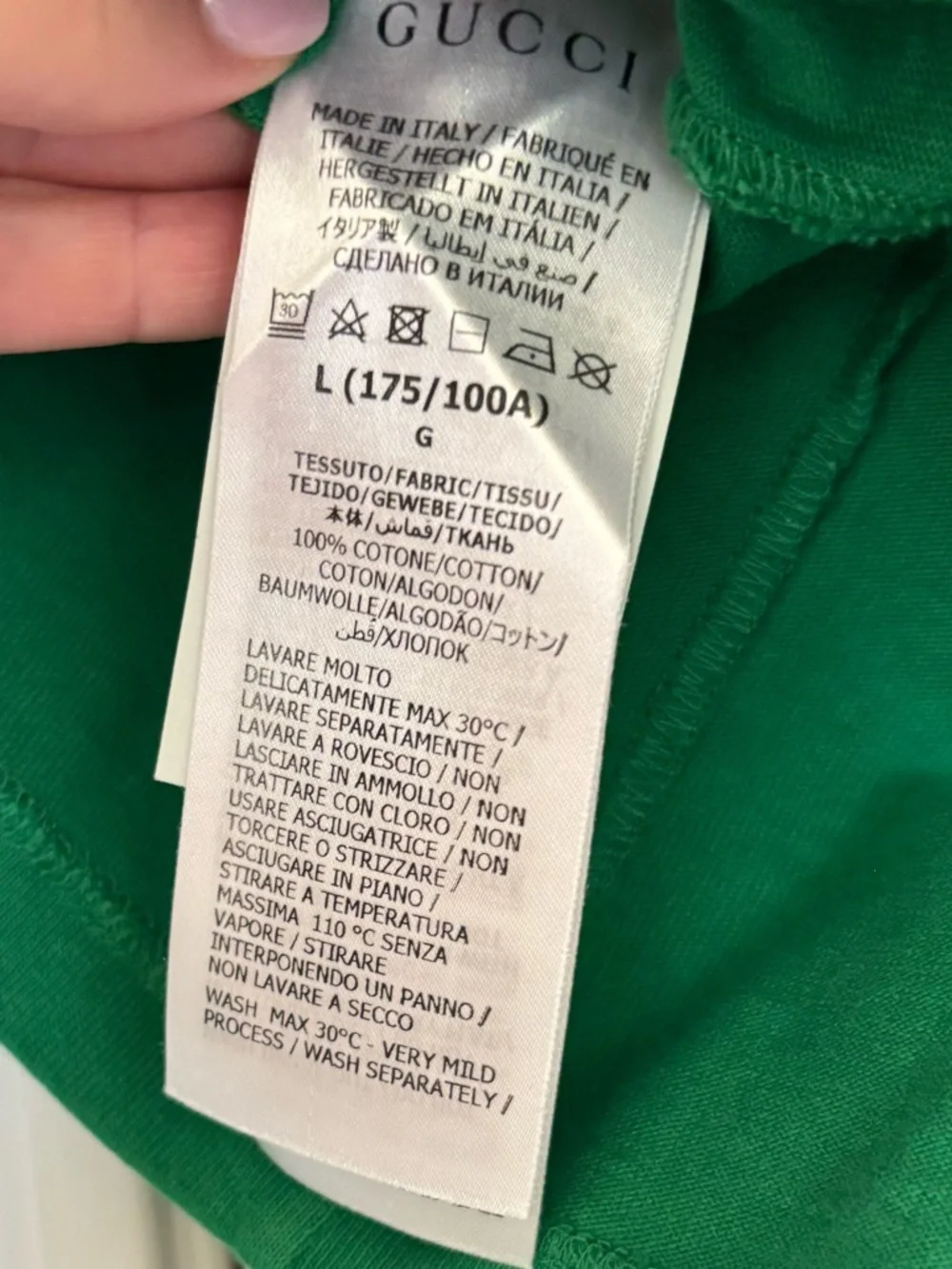 adidas x Gucci Colourblock Trefoil Long Sleeve Tee